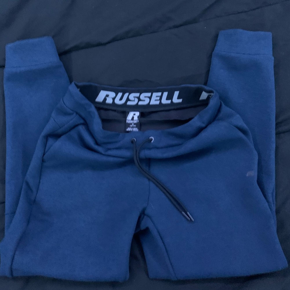 Blue joggers